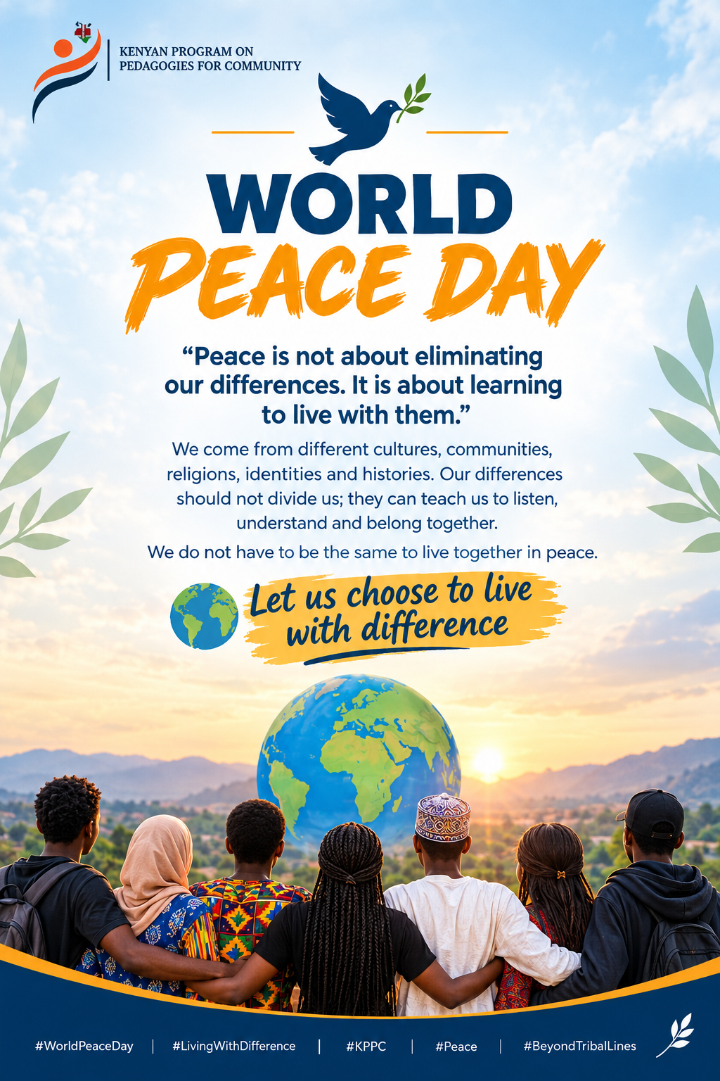 World Peace Day: Living with Difference