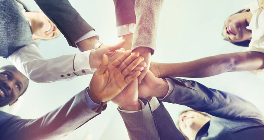 Community team building activity in Kenya